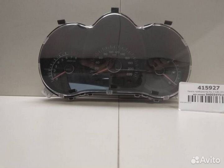 Панель приборов Kia Rio 3 UB 2011-2017