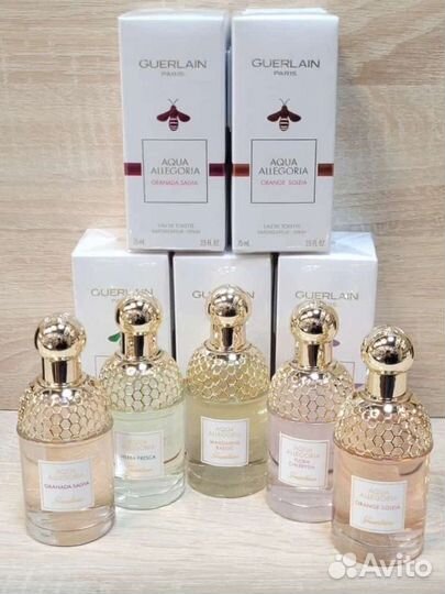 Духи Guerlain Aqua allegoria ассортимент