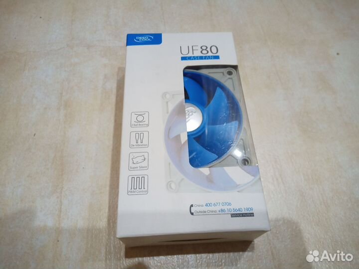 Кулер для корпуса deepcool UF80