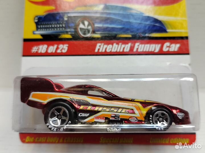 Hot Wheels Firebird Funny Car Classics Series 1