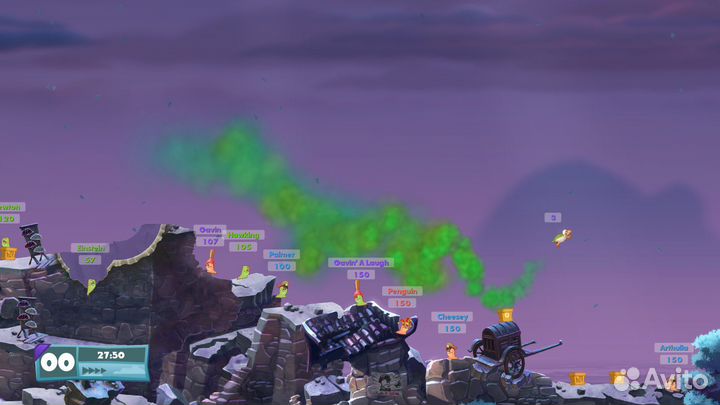 Worms Battlegrounds + Worms W.M.D PS4 PS5