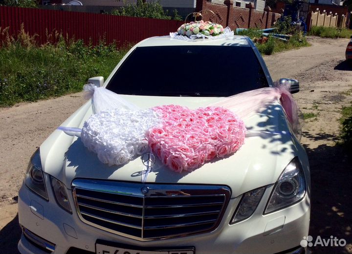 Свадебные аксессуары украшения на машину