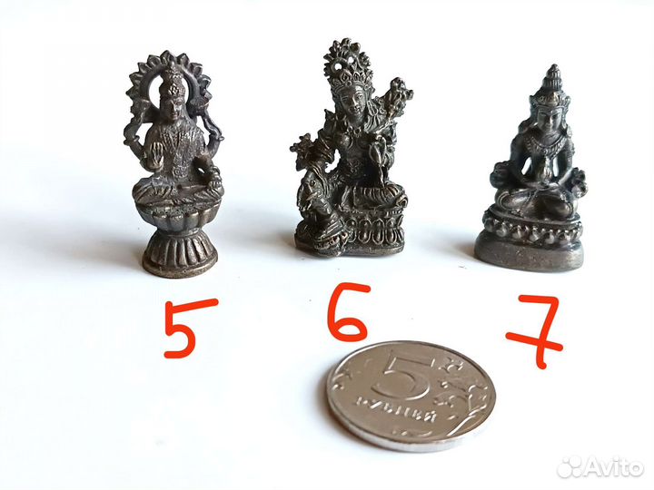 Статуэтка бронза Непал. Божество Индуизм