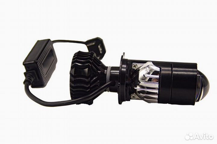 Светодиодные лампы led H4 с линзой