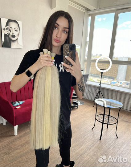 Волосы для наращивания натуральные