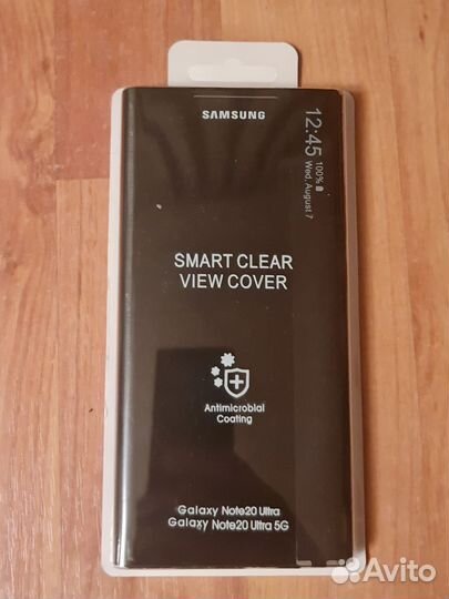 Чехол книжка на Samsung Note 20 Ultra оригинал