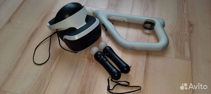 Playstation vr + все комплектующие