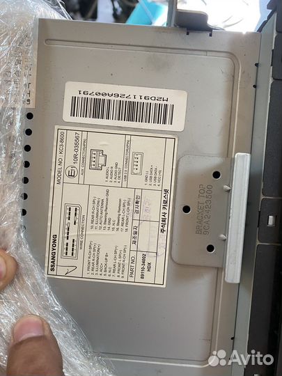 Магнитола на ssangyong actyon