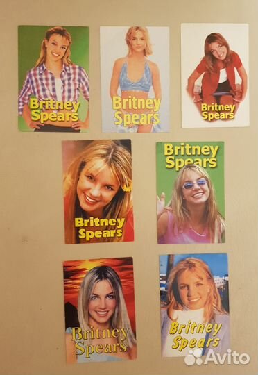 Карманные календарики 00х Бритни Аврил Джерри