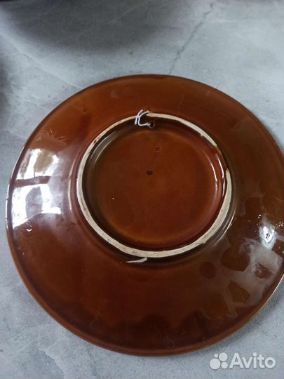 Тарелки блюда зик Конаково СССР керамика