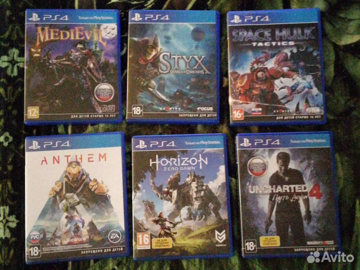 Игры на приставку ps4