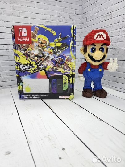 Nintendo Switch Oled Splatoon 3 + Чип + 256Gb