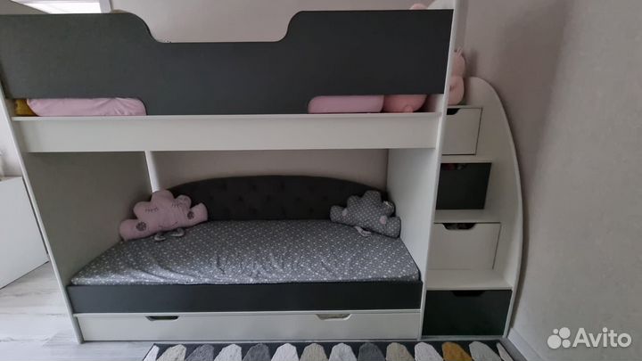 Двухъярусная кровать большой выбор