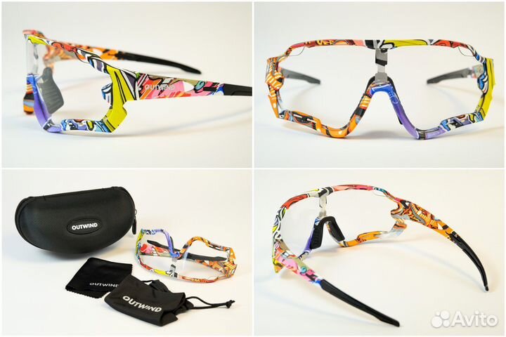 Солнцезащитные спортивные очки outwind