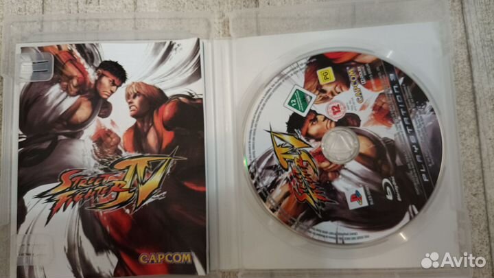 Видеоигра Street Fighter 4 для PS3