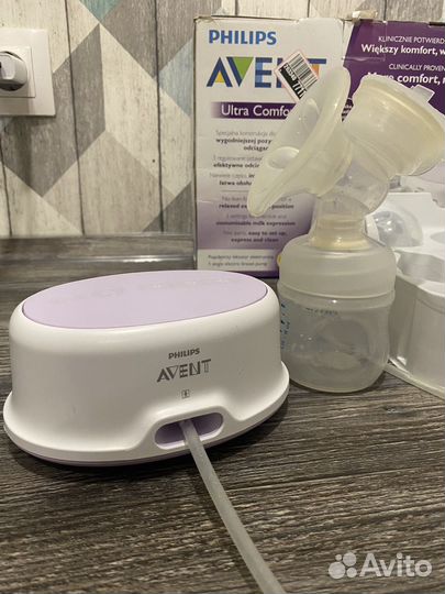 Молокоотсос avent электрический