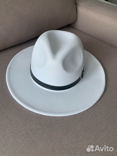 Шляпа фетровая,шляпа федора,шляпа жеская