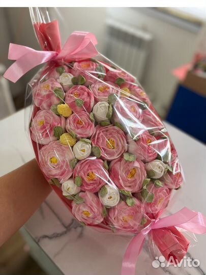 Букет из зефира
