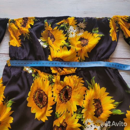 Комбинезон летний с открытыми плечами М