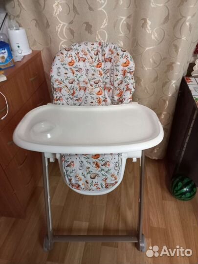 Стульчик для кормления happy baby berny