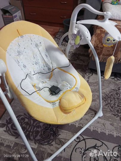 Детские электрокачели