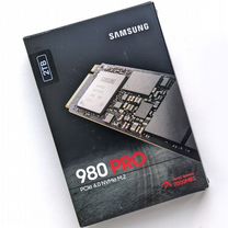 Новый Samsung 980 Pro 2TB в пломбах оригинал