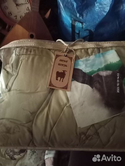 Одеяло из овечьей шерсти