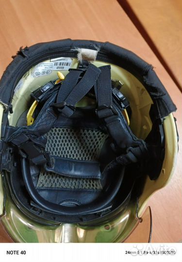 Шлем каска пожарного gallet