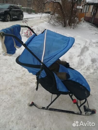 Санки-коляска