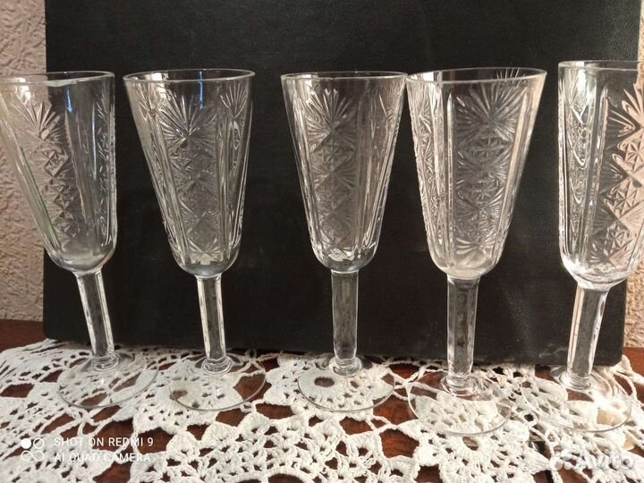 Рюмки хрустальные СССР