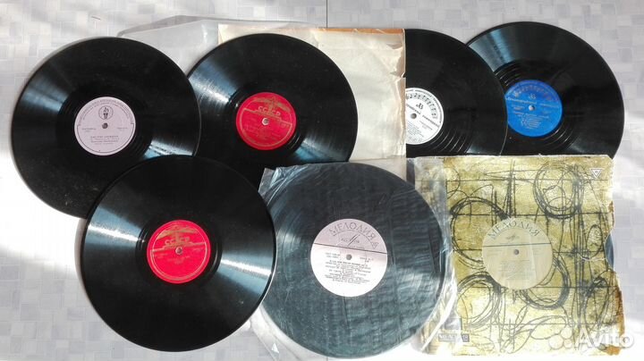 Грампластинки СССР 50-80-х годов