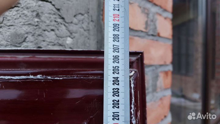 Металлическая дверь бу