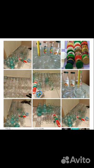 Банки стеклянные разные