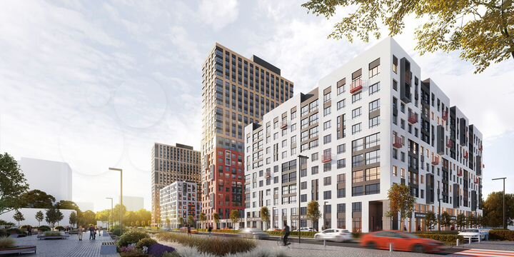 3-к. квартира, 62,1 м², 8/25 эт.