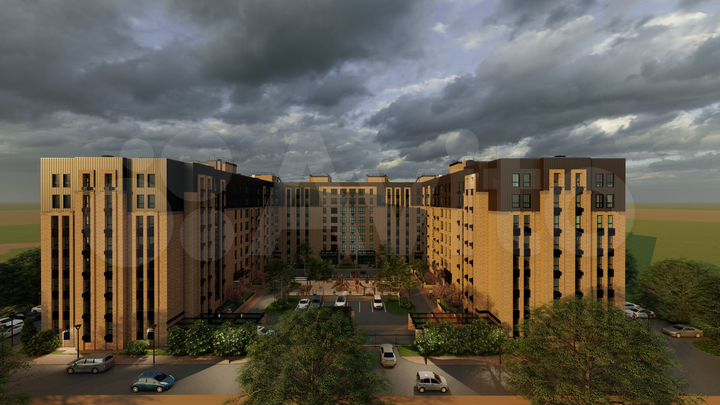 2-к. квартира, 56,9 м², 2/8 эт.