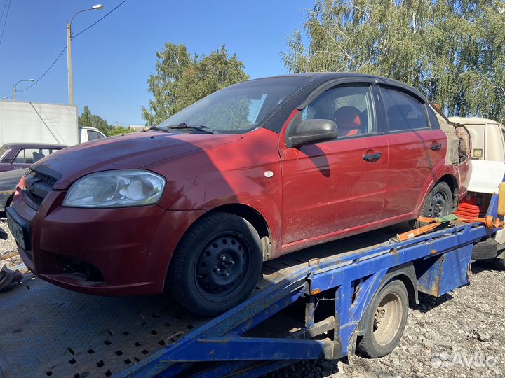 Разбор chevrolet aveo т250 1,4