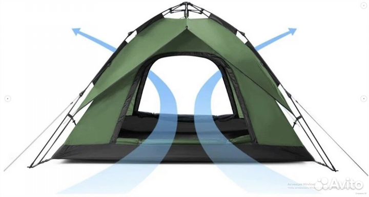 Палатка автоматическая 3 местная Naturehike