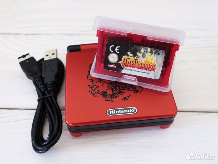 Game Boy Advance SP (AGS-101 или IPS)«Castlevania»