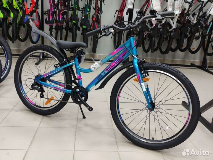 Велосипед 24 Stels Navigator 420 V морская волна