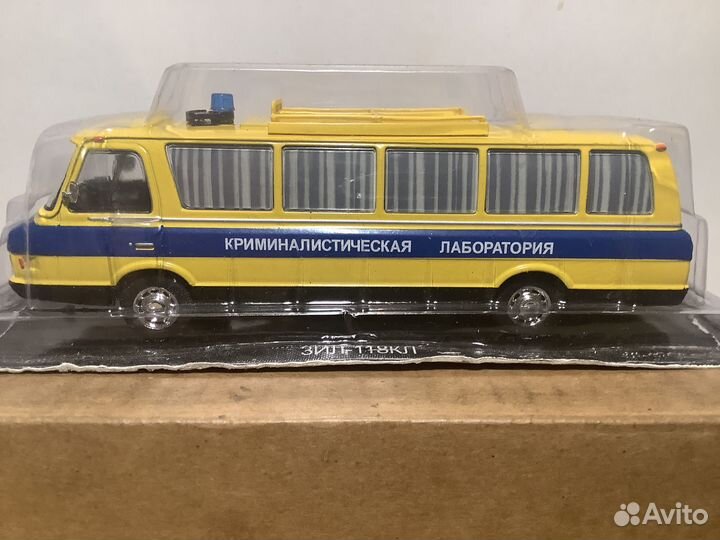 Модель автомобиля зил-118кл 1:43 деа