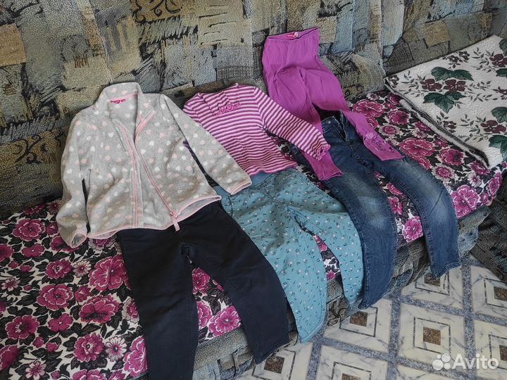 Пакет вещей на девочку 110-122
