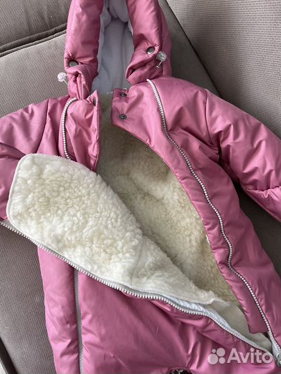 Комбинезон трансформер зимний 80 amarobaby