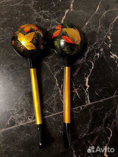 Деревянные ложки хохлома