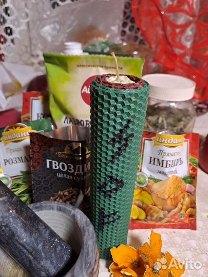 Свечи из вощины