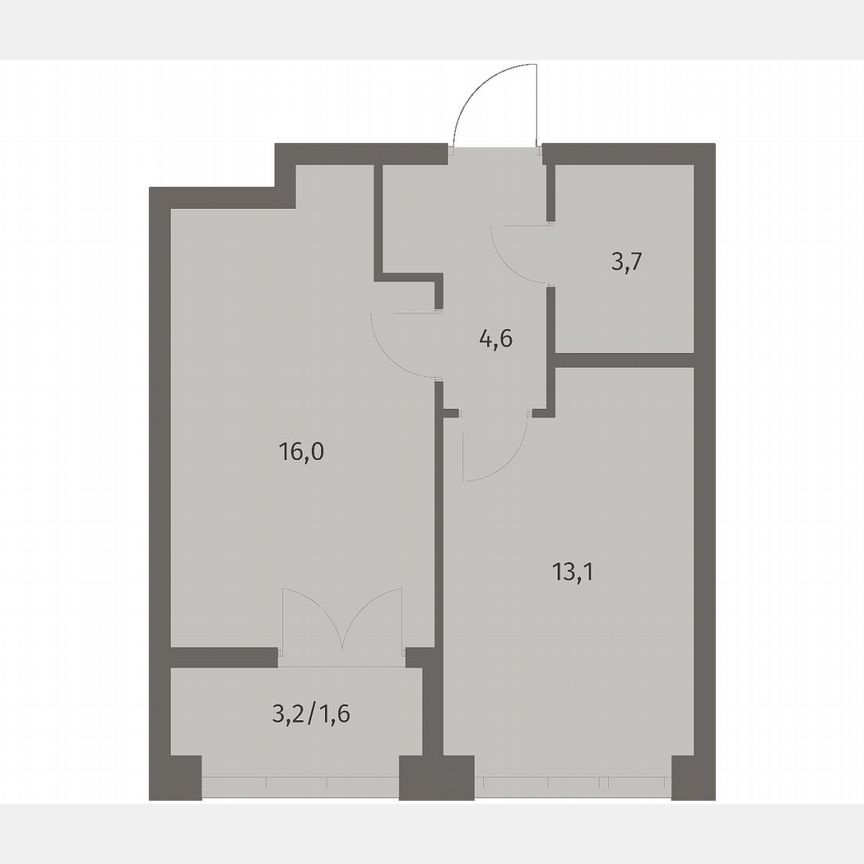 1-к. квартира, 39 м², 7/11 эт.
