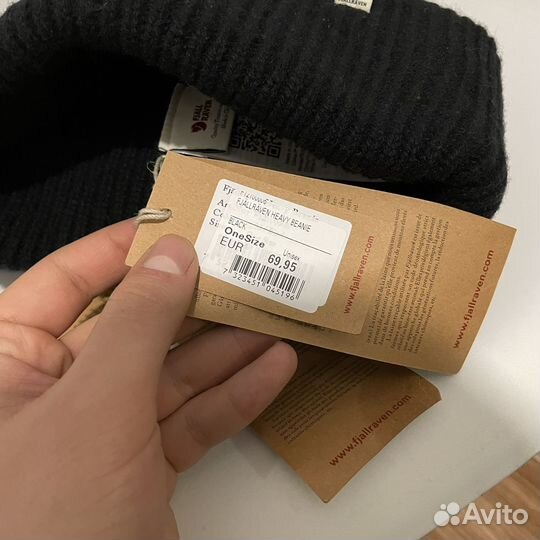 Новая шапка Fjallraven Logo Hat оригинал шерсть