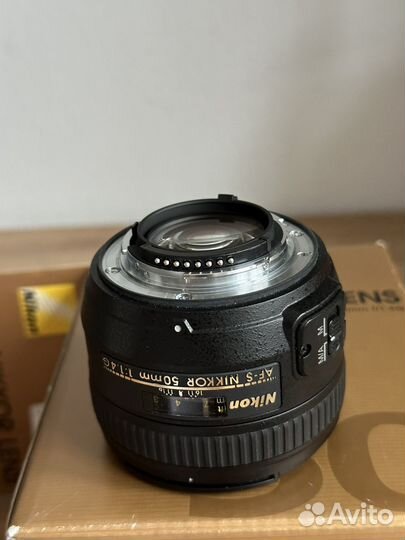 Объектив никон nikon 50mm f 1.4g af s nikkor