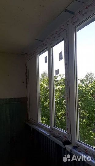 Остекление окон и балконов пвх