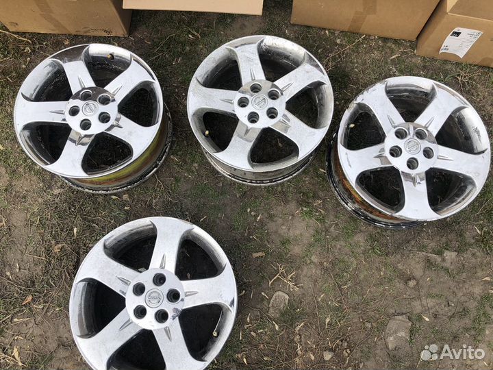 Хромированные диски r18