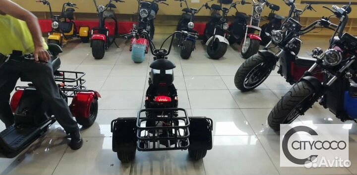Электроскутер CityCoCo Trike GT X5